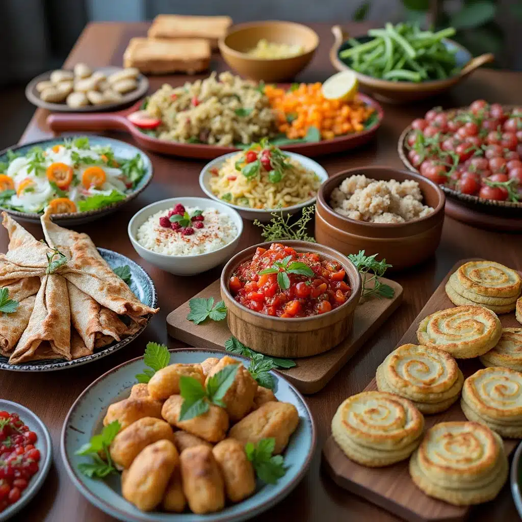 Blixfood_flavors_webp Beautiful food spread showcasing diverse flavors