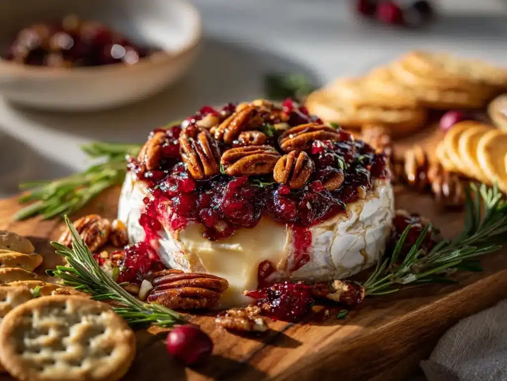 baked brie recipe - featured image