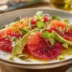 blood orange and avocado salad - featured image
