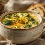 broccoli cheddar soup - featured image