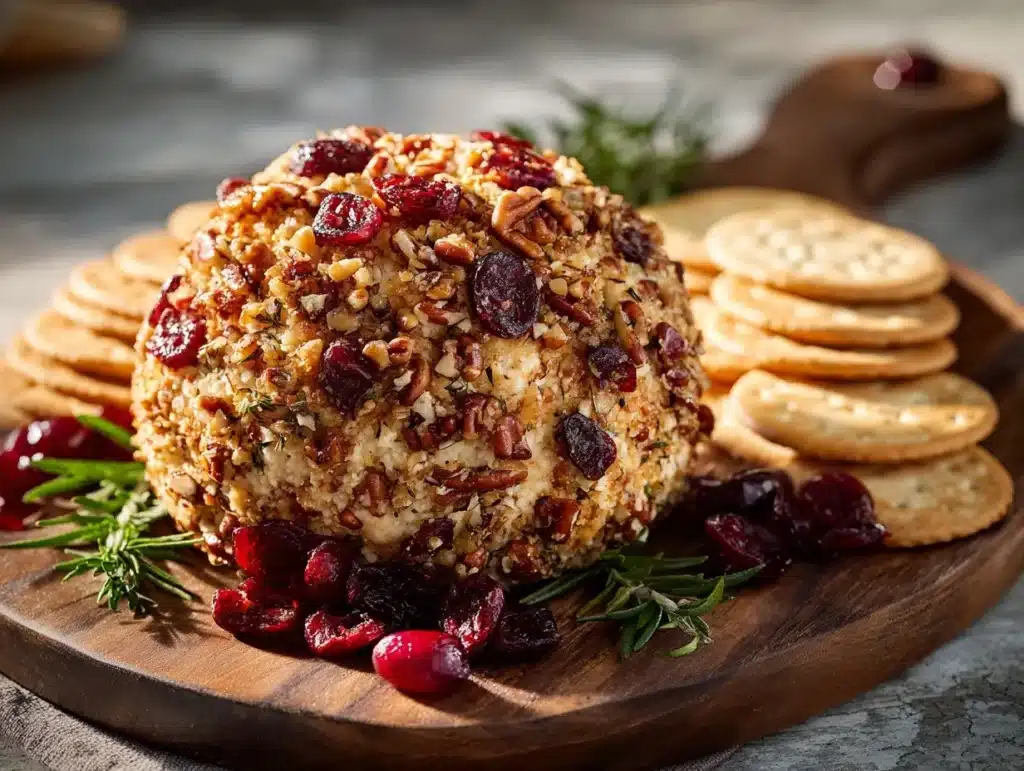 cheese ball recipe - featured image