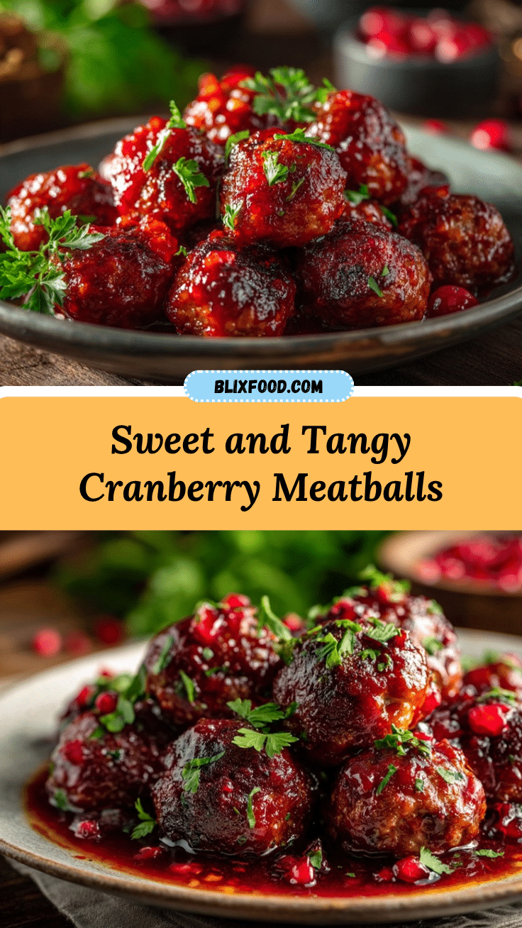 cranberry meatballs recipe
