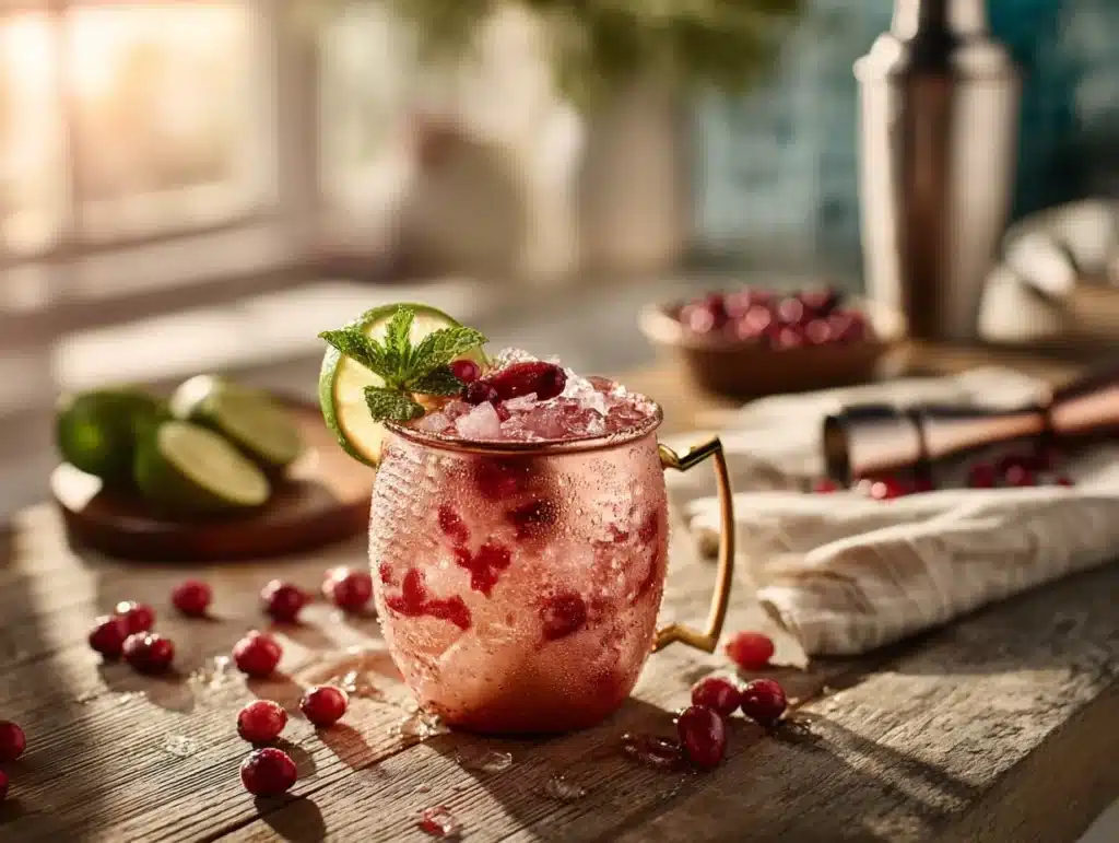 Cranberry Moscow Mule - featured image