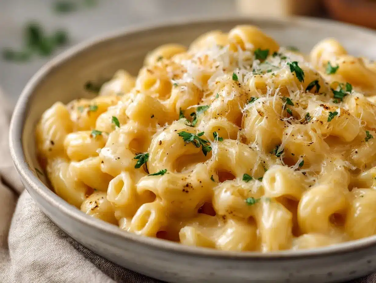 creamy mac and cheese preparation steps