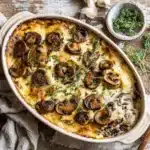 Creamy Mushroom Wild Rice Casserole - featured image