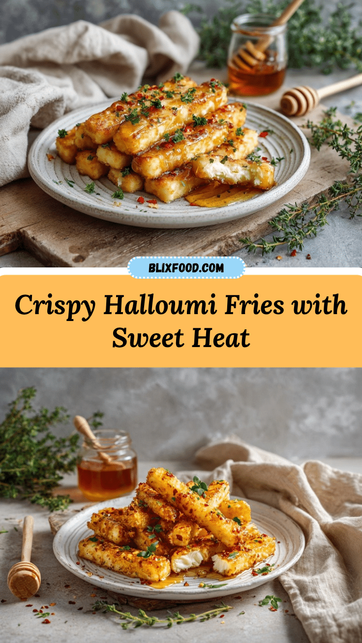 crispy halloumi fries recipe