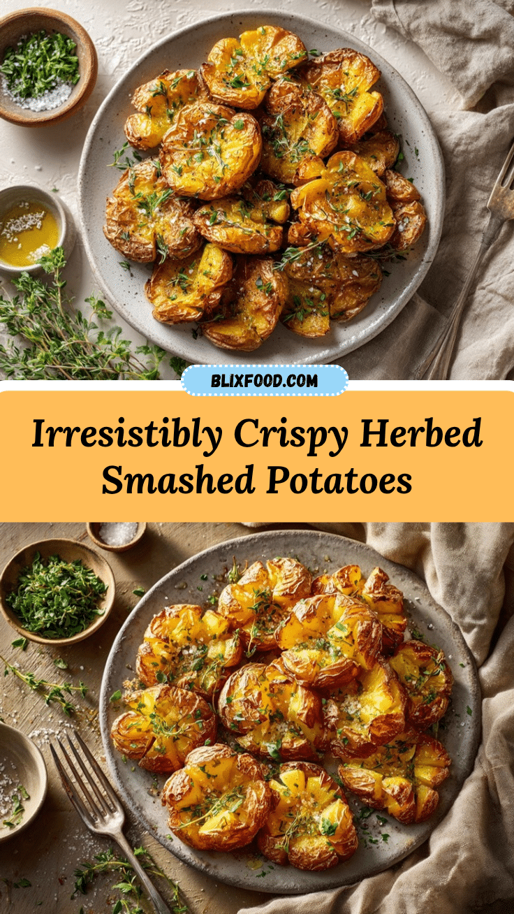 crispy smashed potatoes recipe