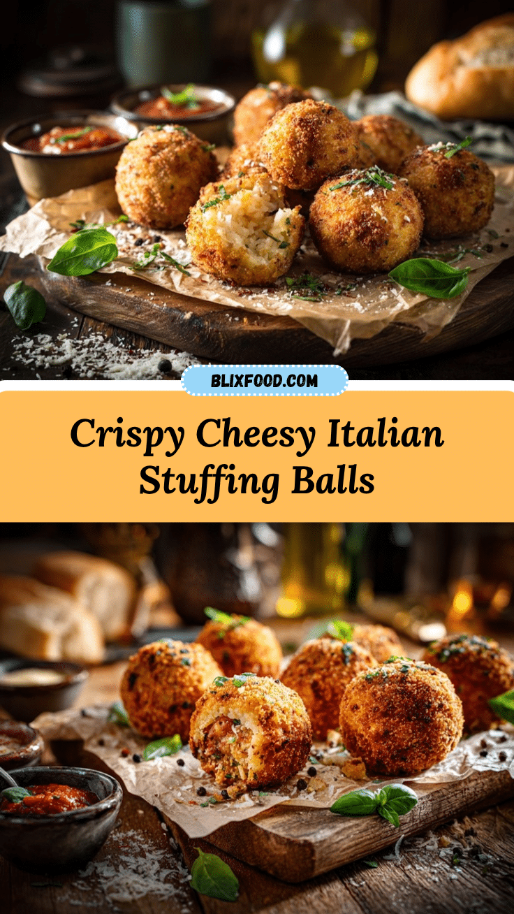Italian arancini stuffing balls recipe