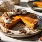 keto pumpkin pie - featured image