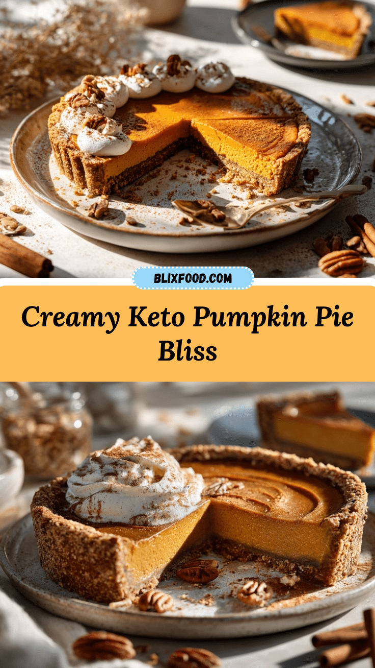 keto pumpkin pie recipe