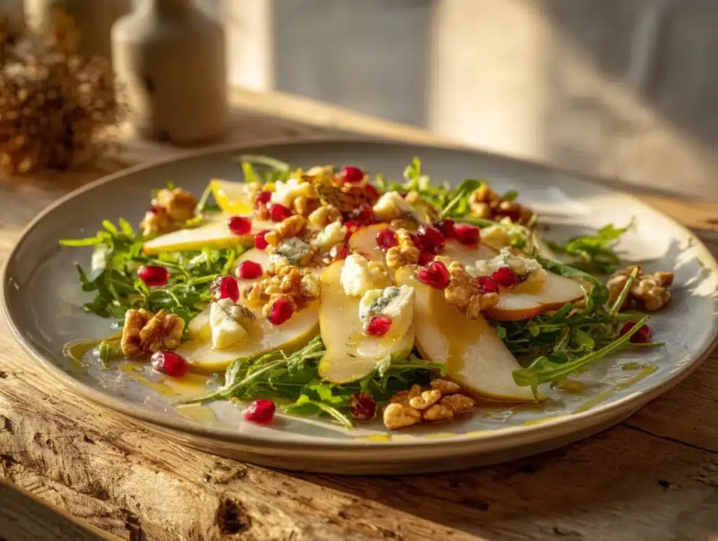 pear and Gorgonzola salad - featured image