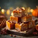 pumpkin spice fudge - featured image