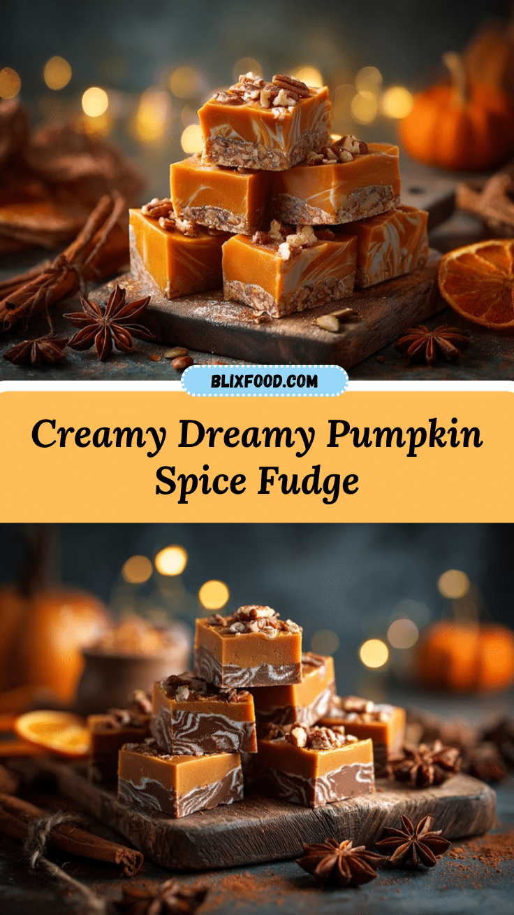 pumpkin spice fudge recipe