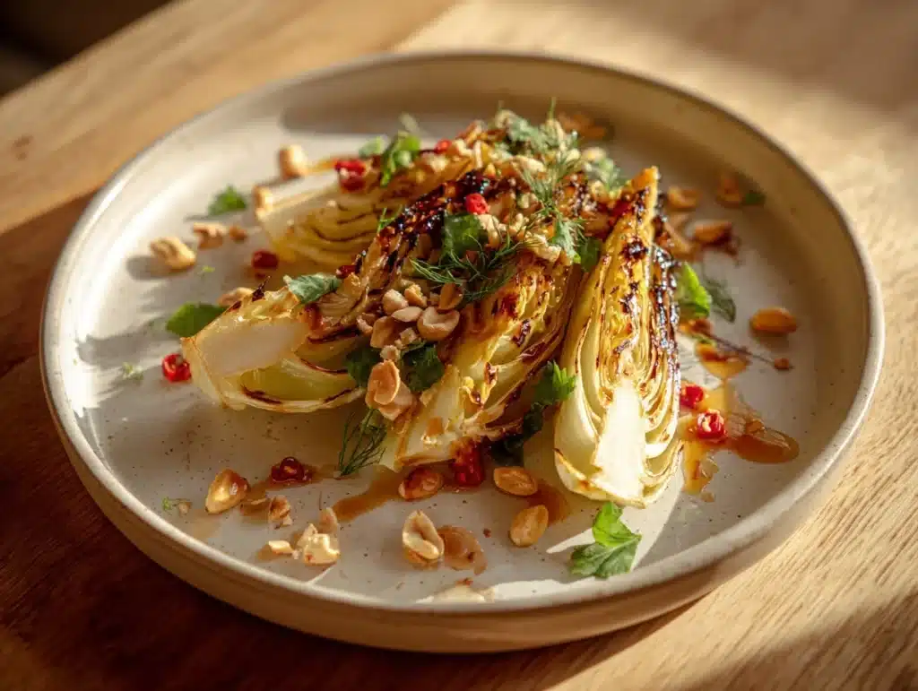 roasted cabbage recipe - featured image