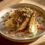 roasted cabbage recipe - featured image