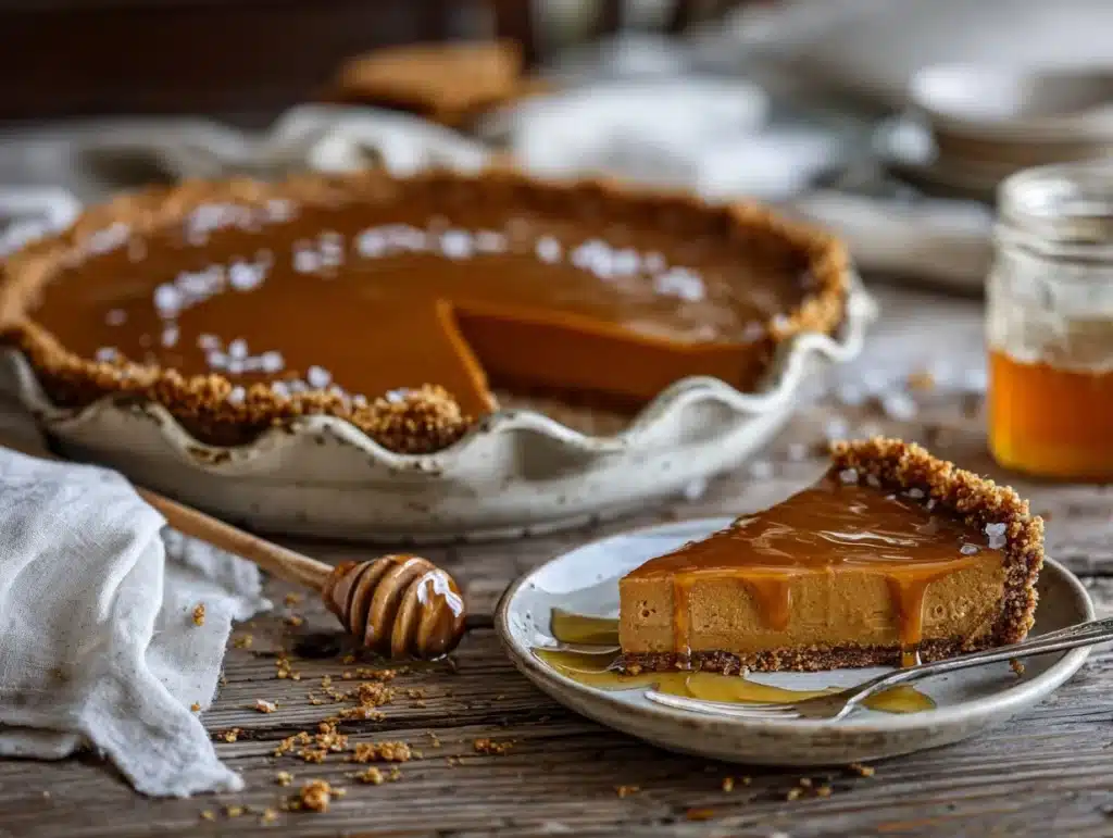 salted honey pie - featured image