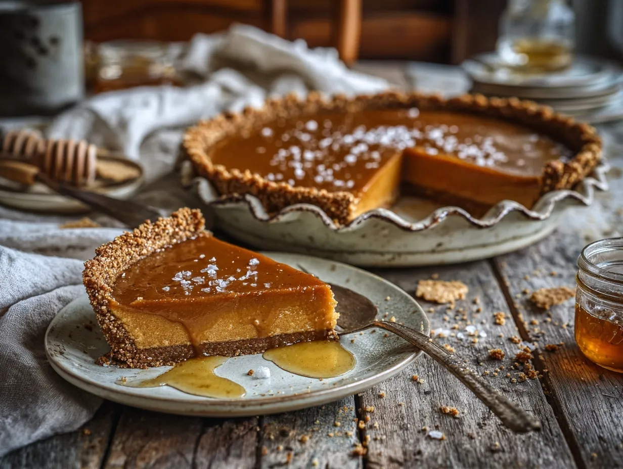 salted honey pie preparation steps