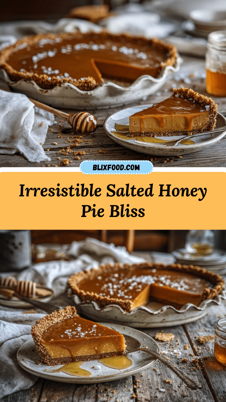 salted honey pie recipe