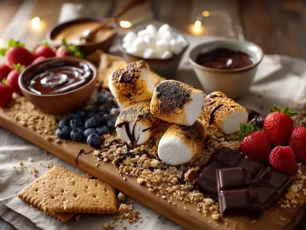 smores board - featured image