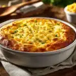 sweet corn casserole - featured image