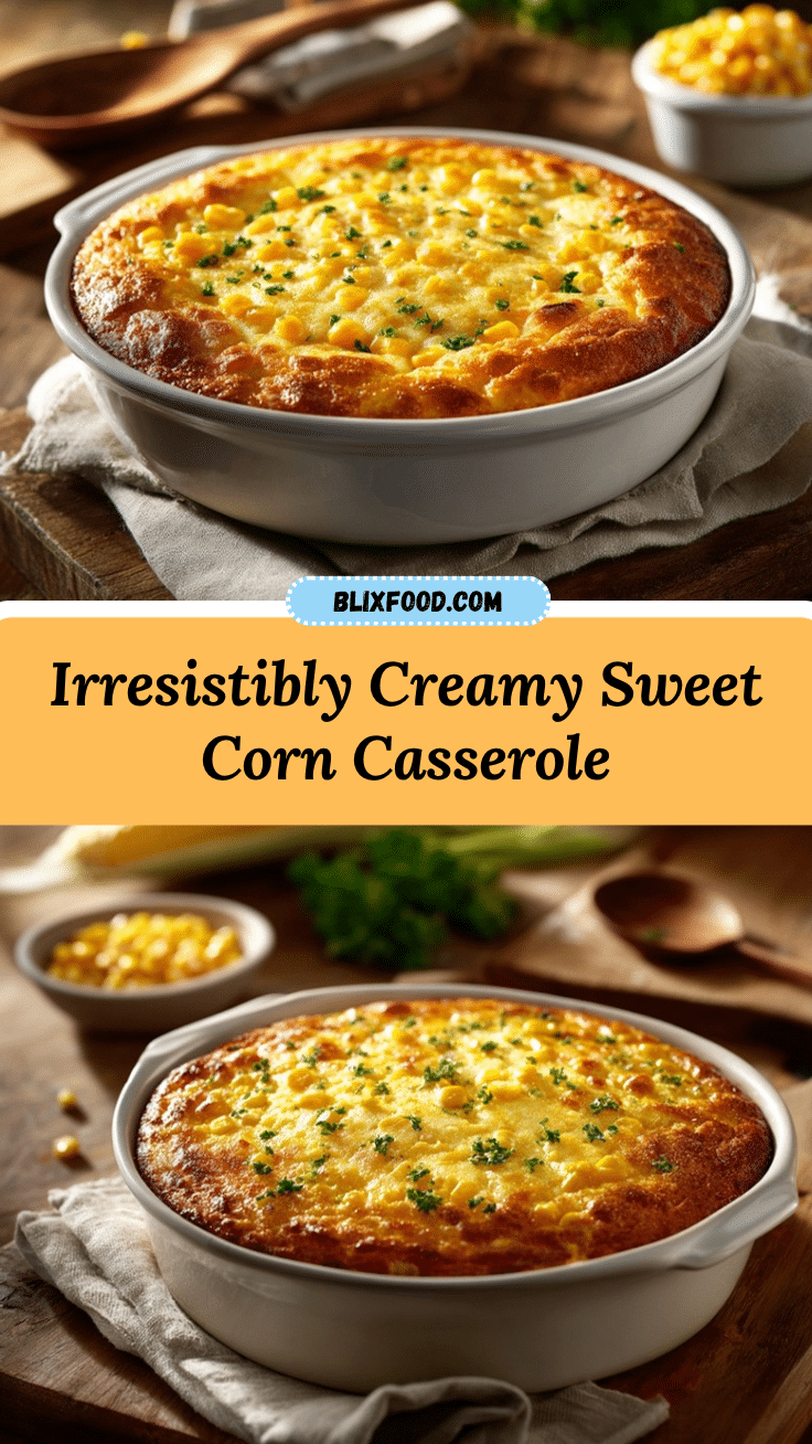 sweet corn casserole recipe