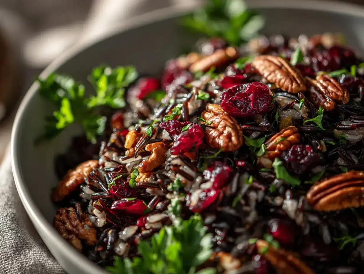 wild rice pilaf preparation steps