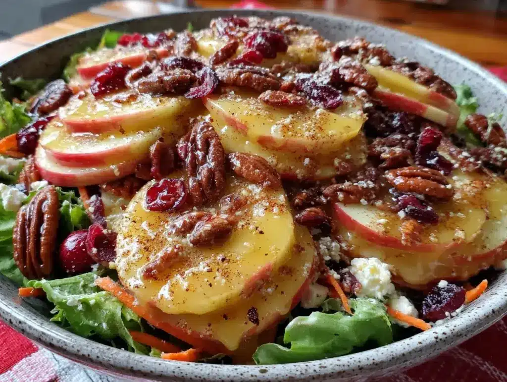 apple pecan salad recipe - featured image