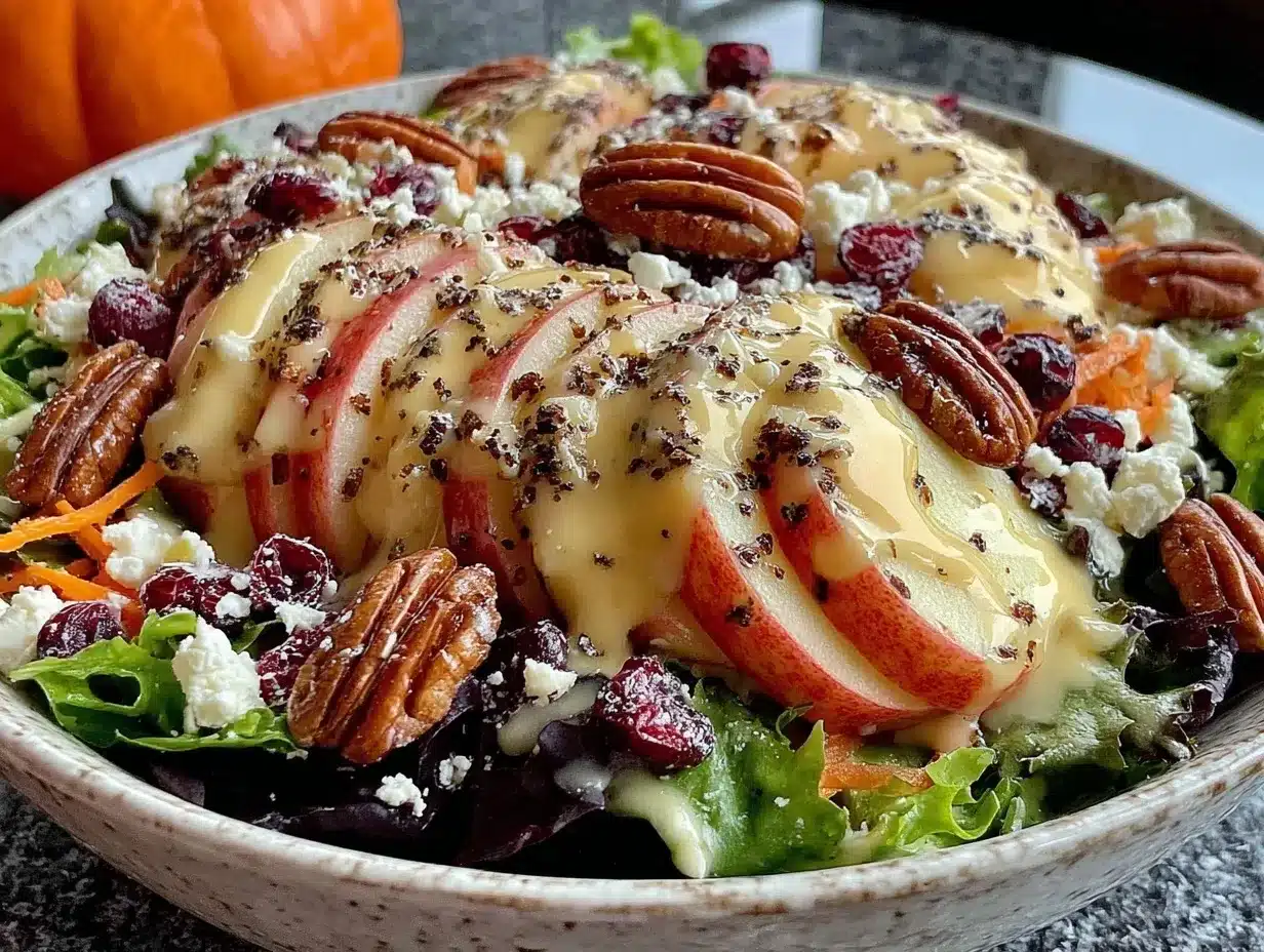apple pecan salad recipe preparation steps