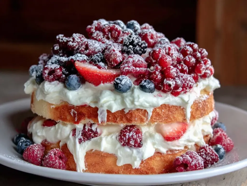 Berry Chantilly Cake - featured image