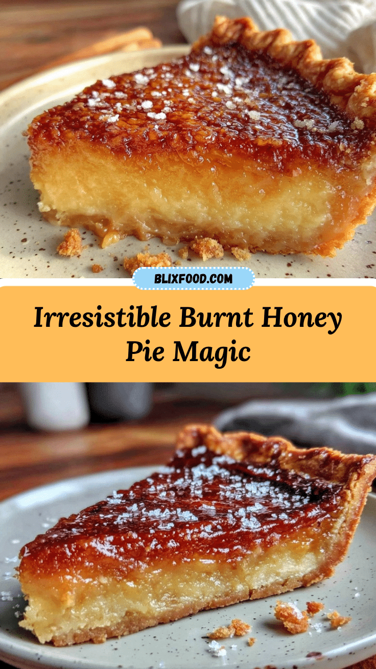 burnt honey pie recipe