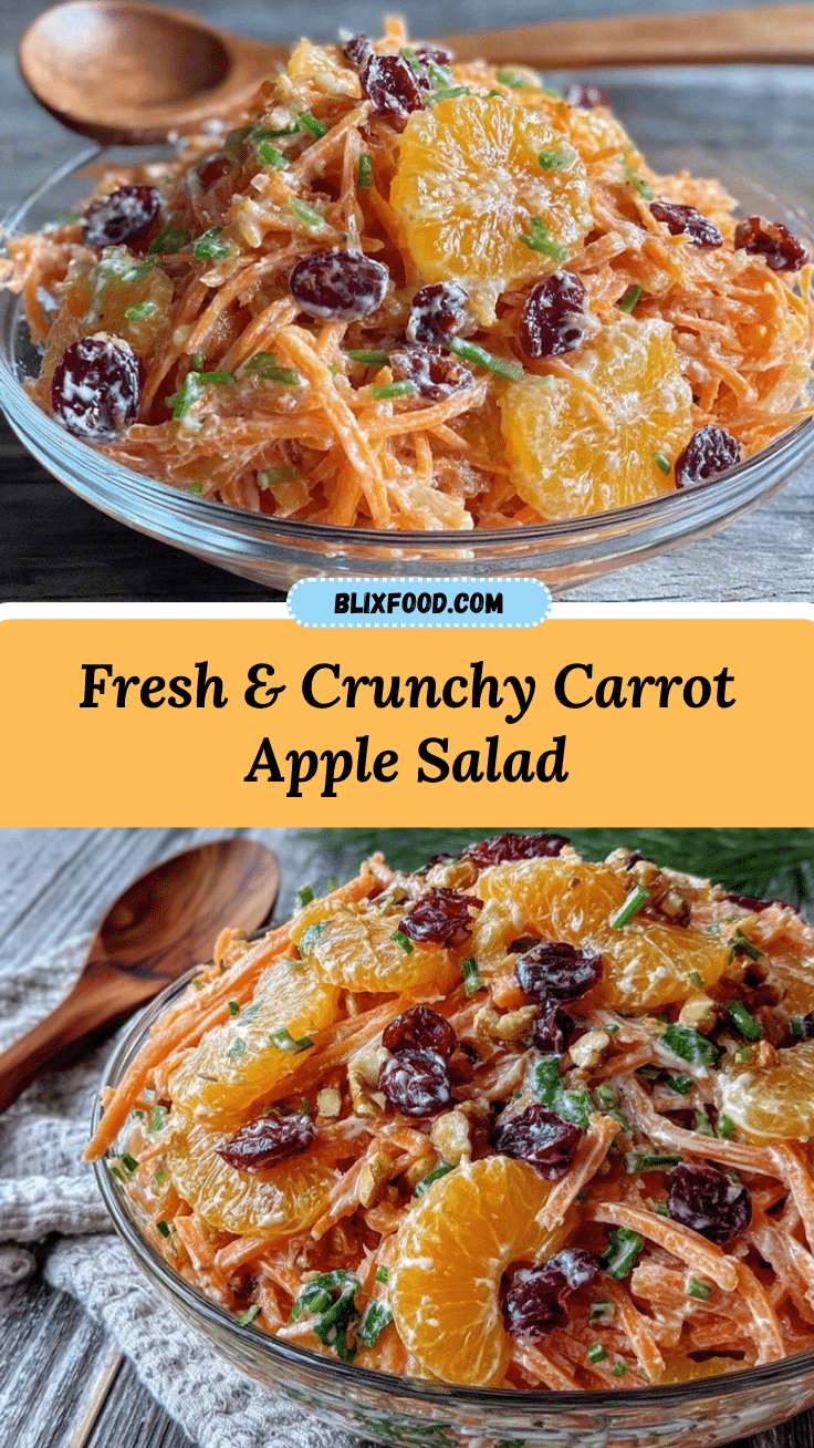 carrot apple salad recipe