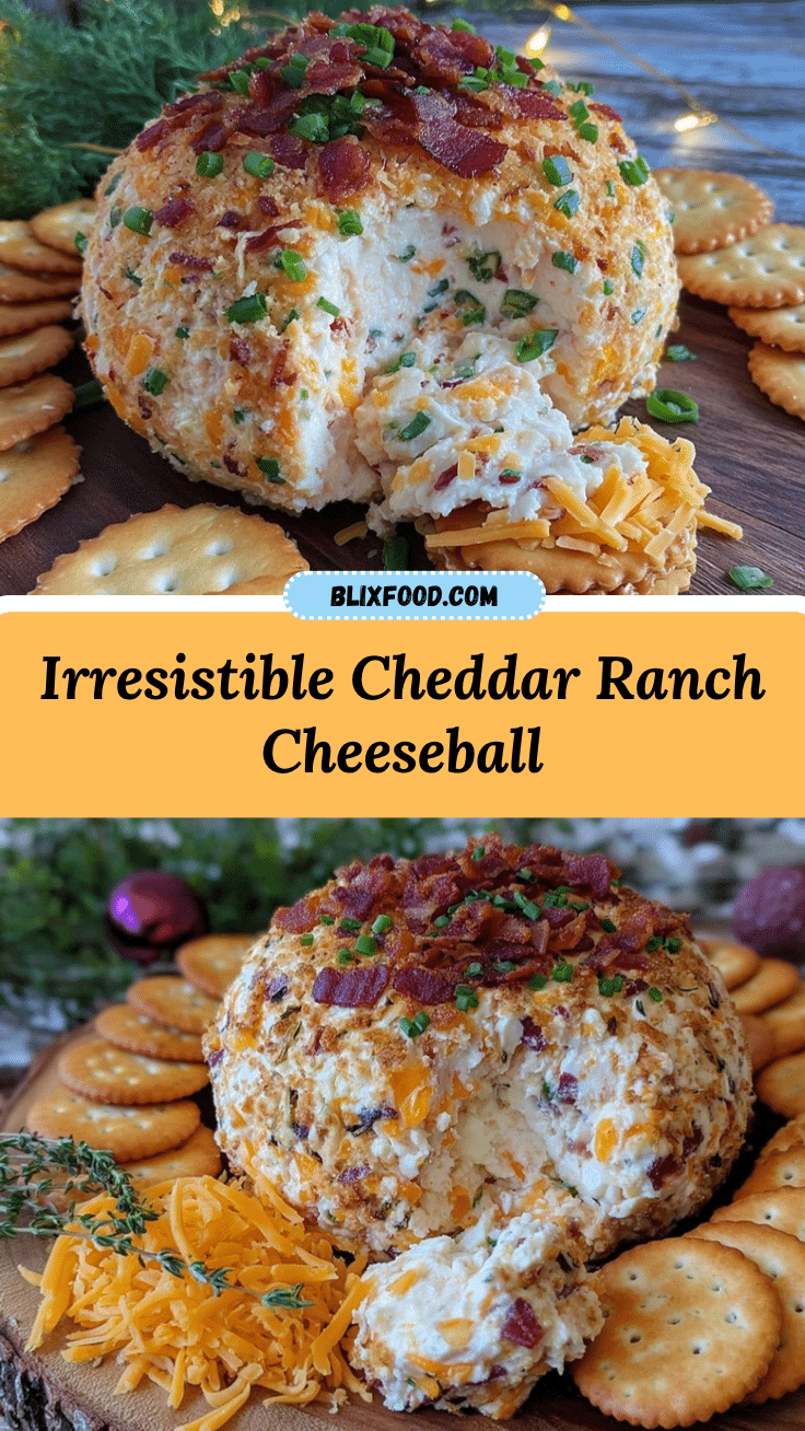 cheddar ranch cheeseball recipe