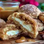 cheesecake stuffed snickerdoodles - featured image