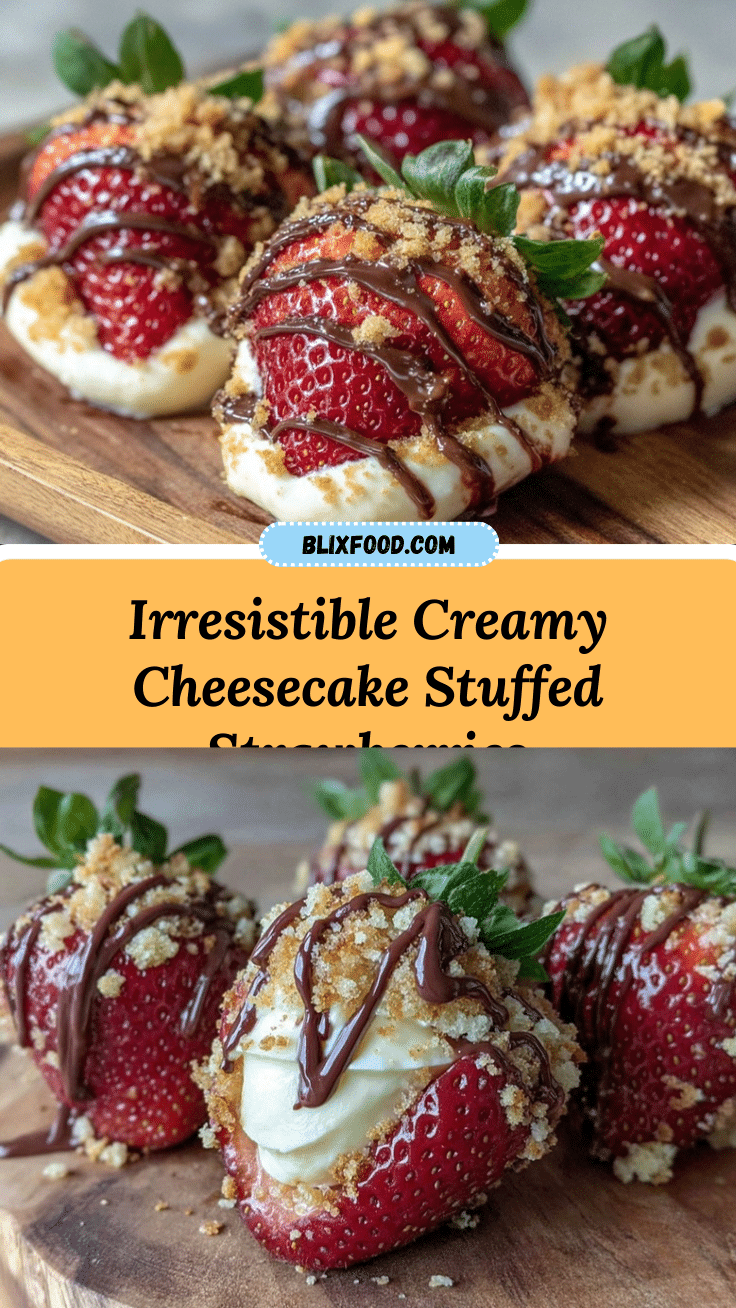 cheesecake stuffed strawberries recipe
