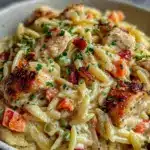 Chicken Pot Pie Orzo - featured image