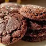 chocolate sugar cookies - featured image