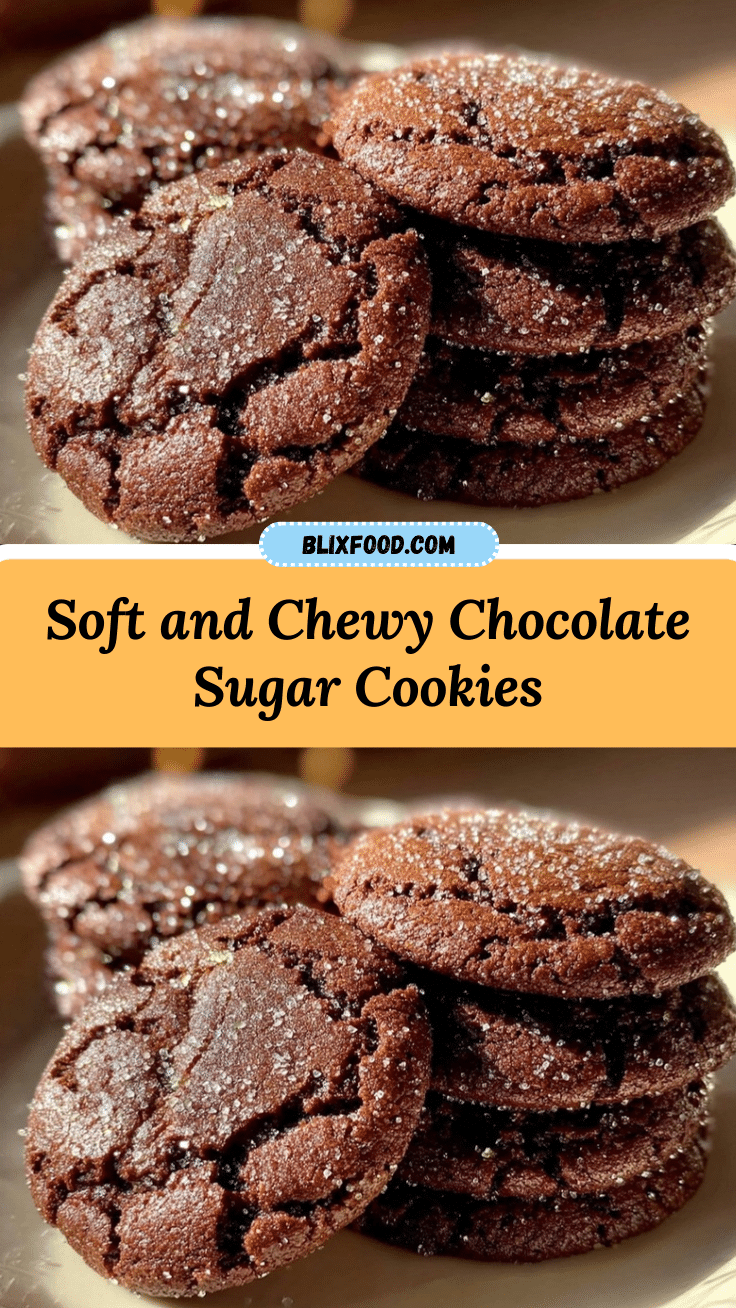 chocolate sugar cookies recipe