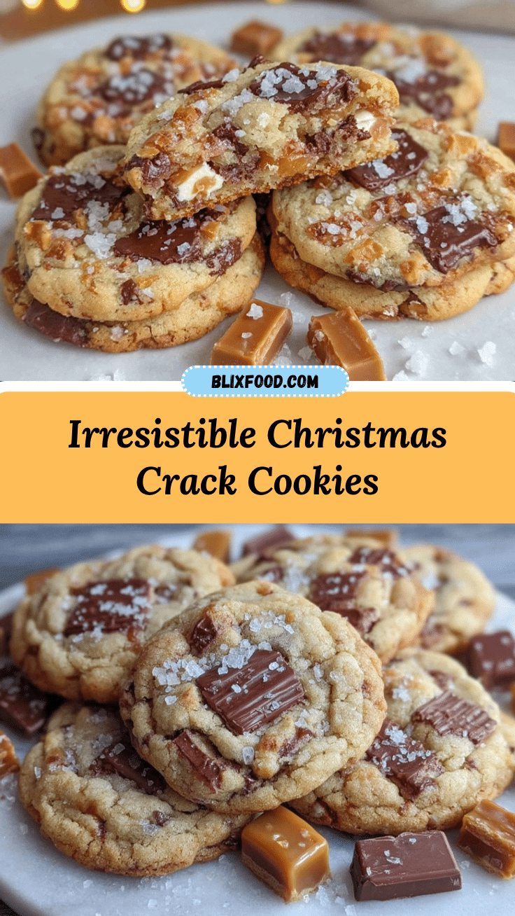 Christmas Crack Cookies recipe