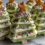 Christmas Tree Fudge Pops - featured image
