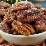 cinnamon sugar praline pecans - featured image