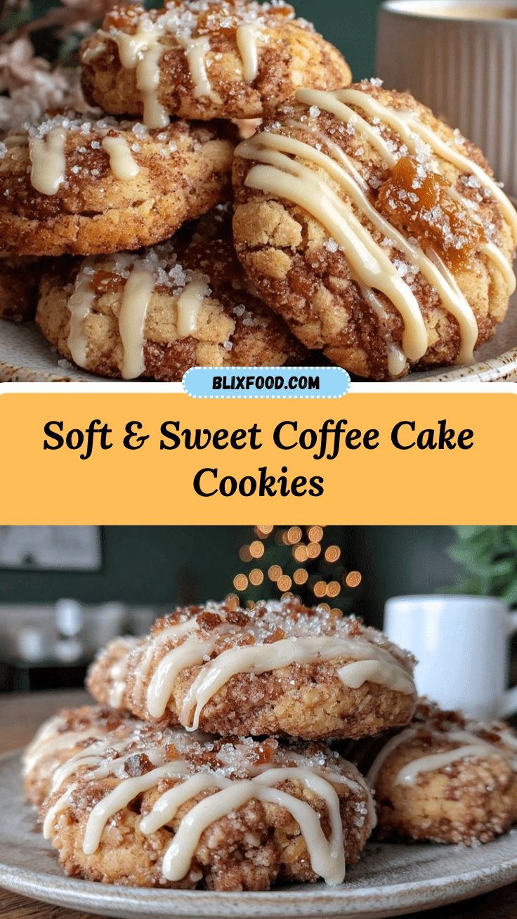 coffee cake cookies recipe