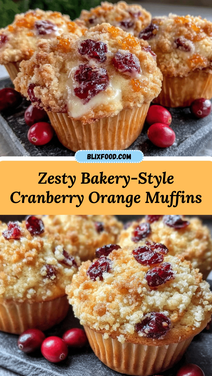 Cranberry Orange Muffins recipe