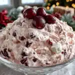 creamy cranberry fluff - featured image