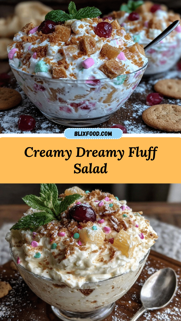 creamy fluff salad recipe
