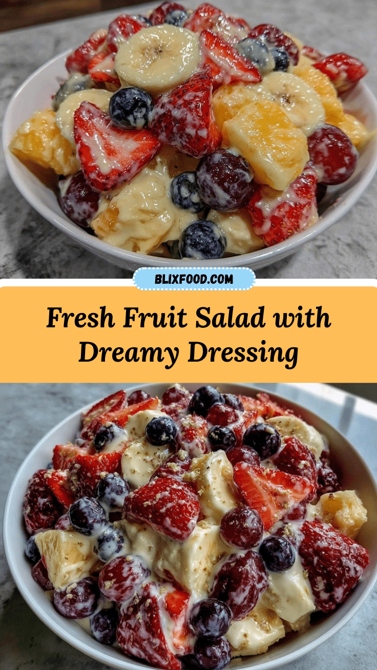creamy fresh fruit salad recipe