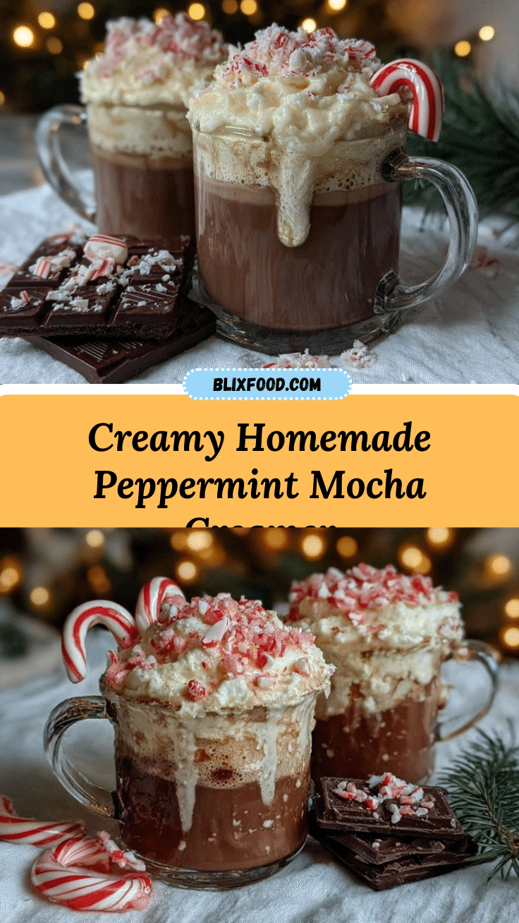 creamy peppermint mocha creamer recipe