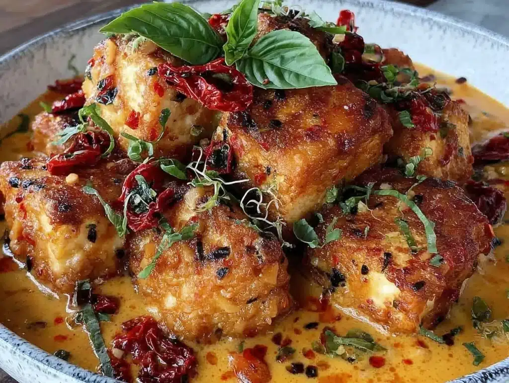 creamy vegan tofu - featured image