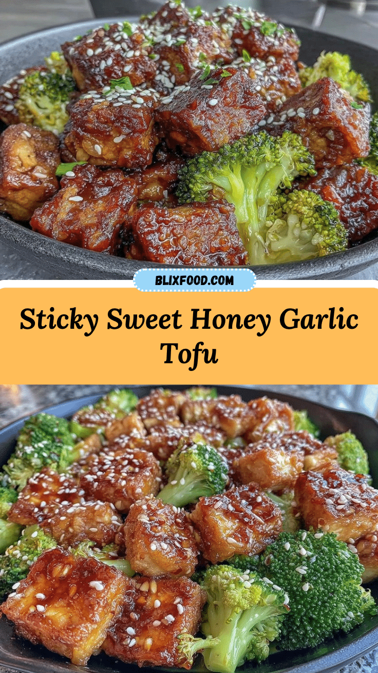 crispy honey garlic tofu recipe