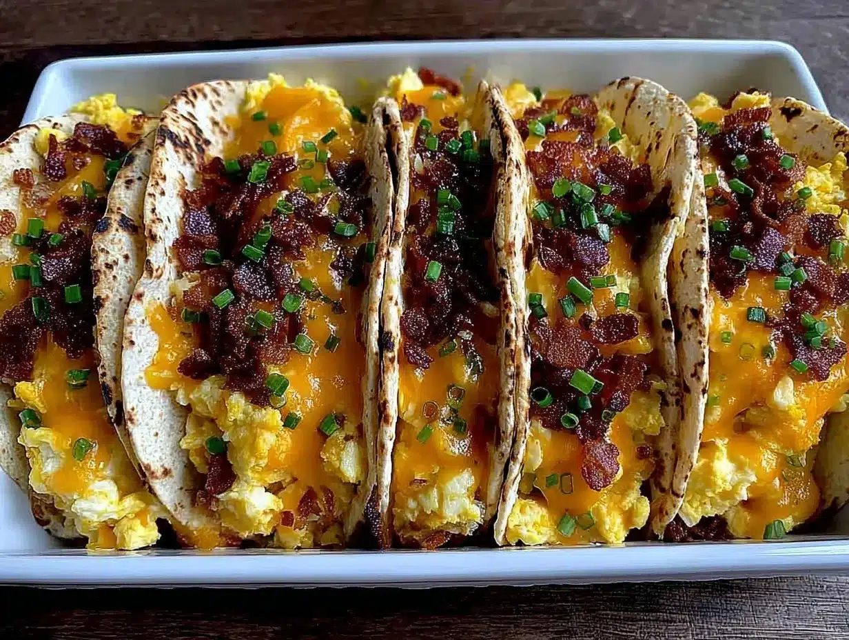 crispy loaded breakfast tacos preparation steps