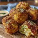 crispy spinach balls - featured image